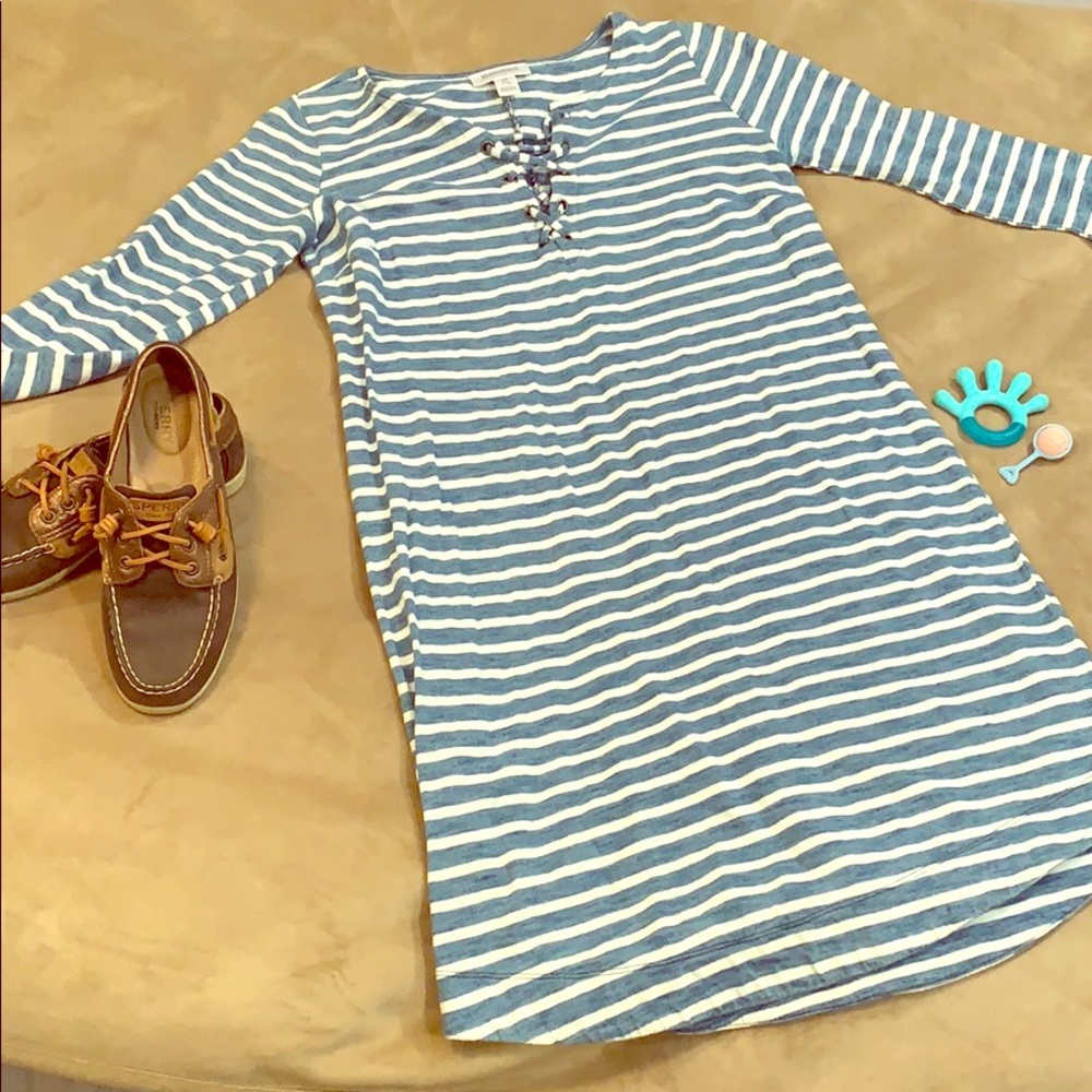 Nautical Maternity Dress